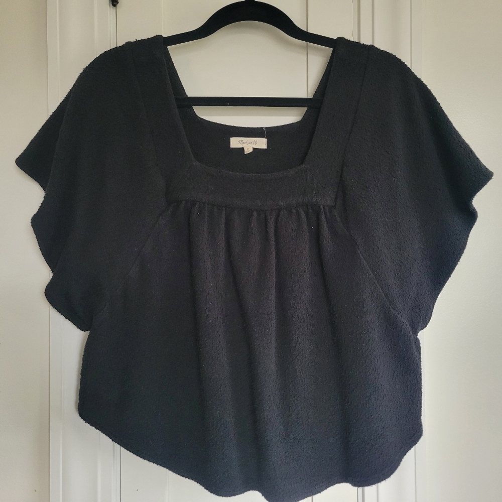 Madewell Texture & Thread Butterfly Top